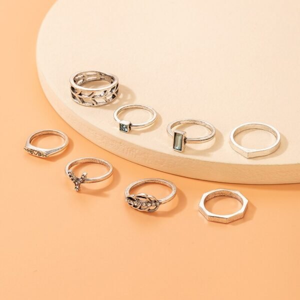 Set de anillos Sky 8 x1