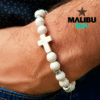 Pulsera De Cruz Y Piedras