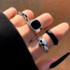 Set de Anillos X 4 DARK