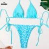 asdfasfasf Bikini Animal Colors Celeste