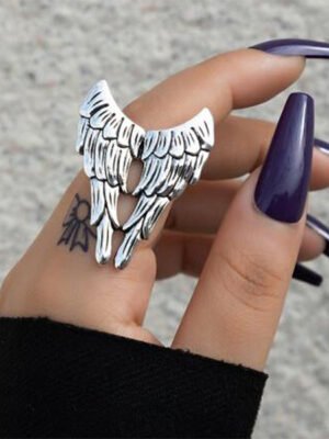 Anillo de alas de ángel